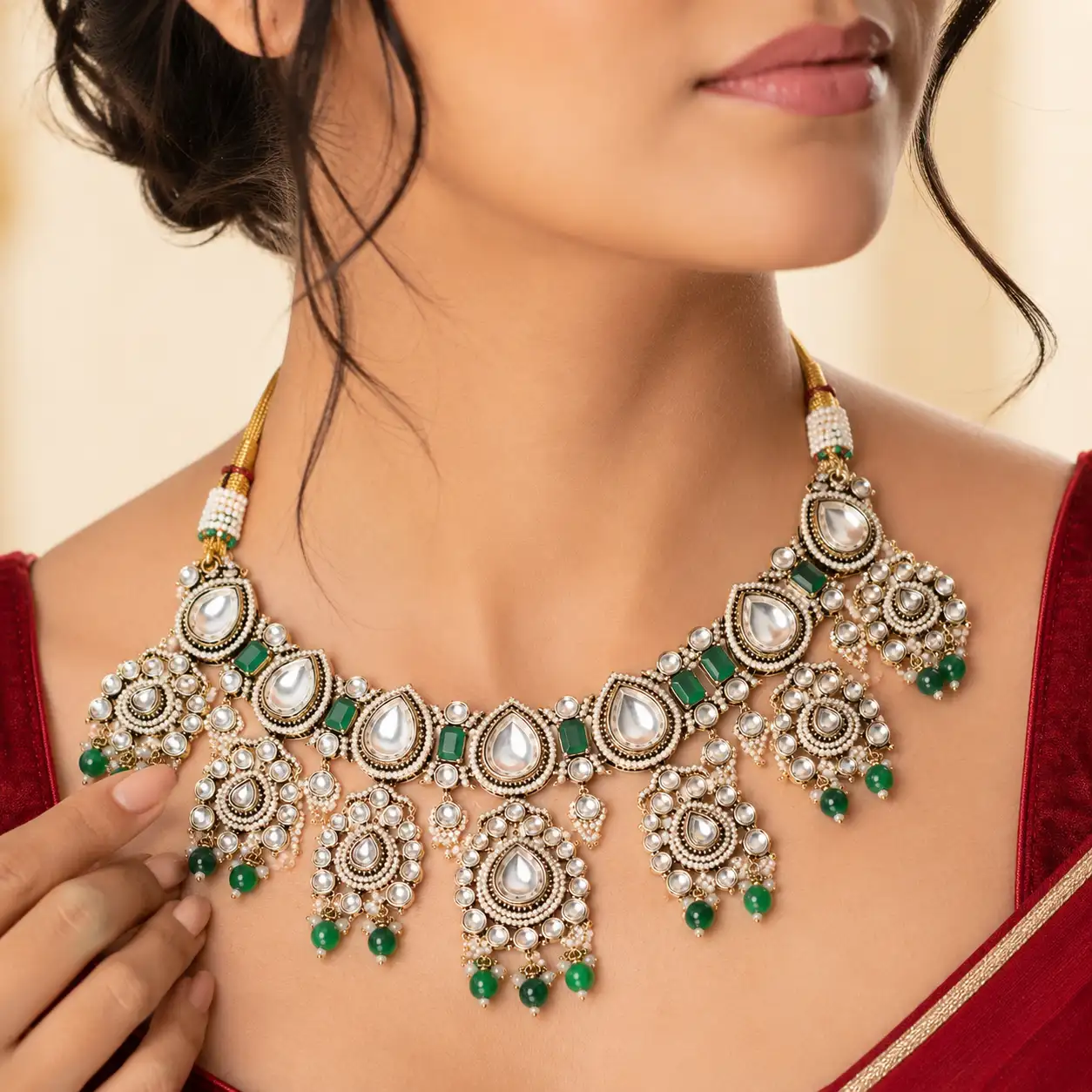 Royal Heritage Kundan Necklace Royal Heritage Kundan Necklace - Image 1